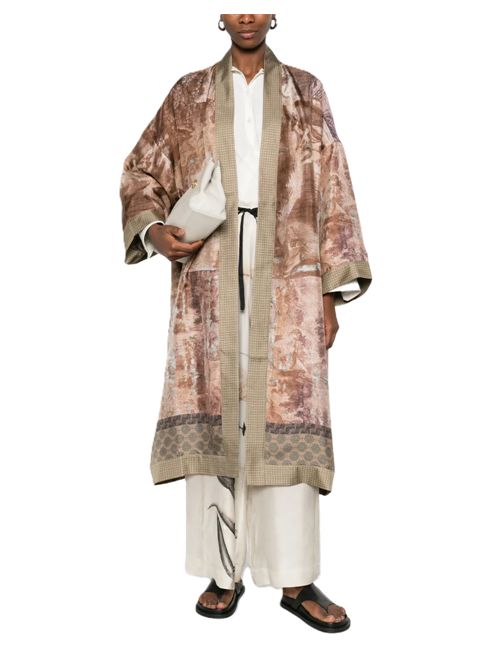 Pierre-Louis Masciakimono con stampa Pierre Louis Mascia | ALOE-KM12528518050/101